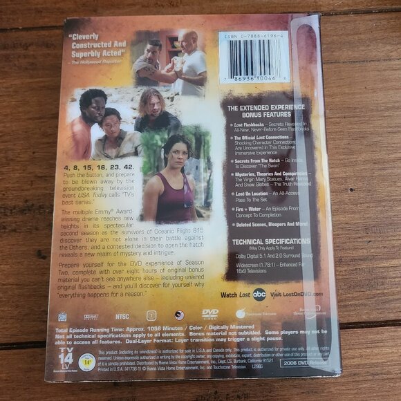 Lost ~ Complete Second Season, Season Two ( 7 Disc Set DVD ) - Picture 2 of 5